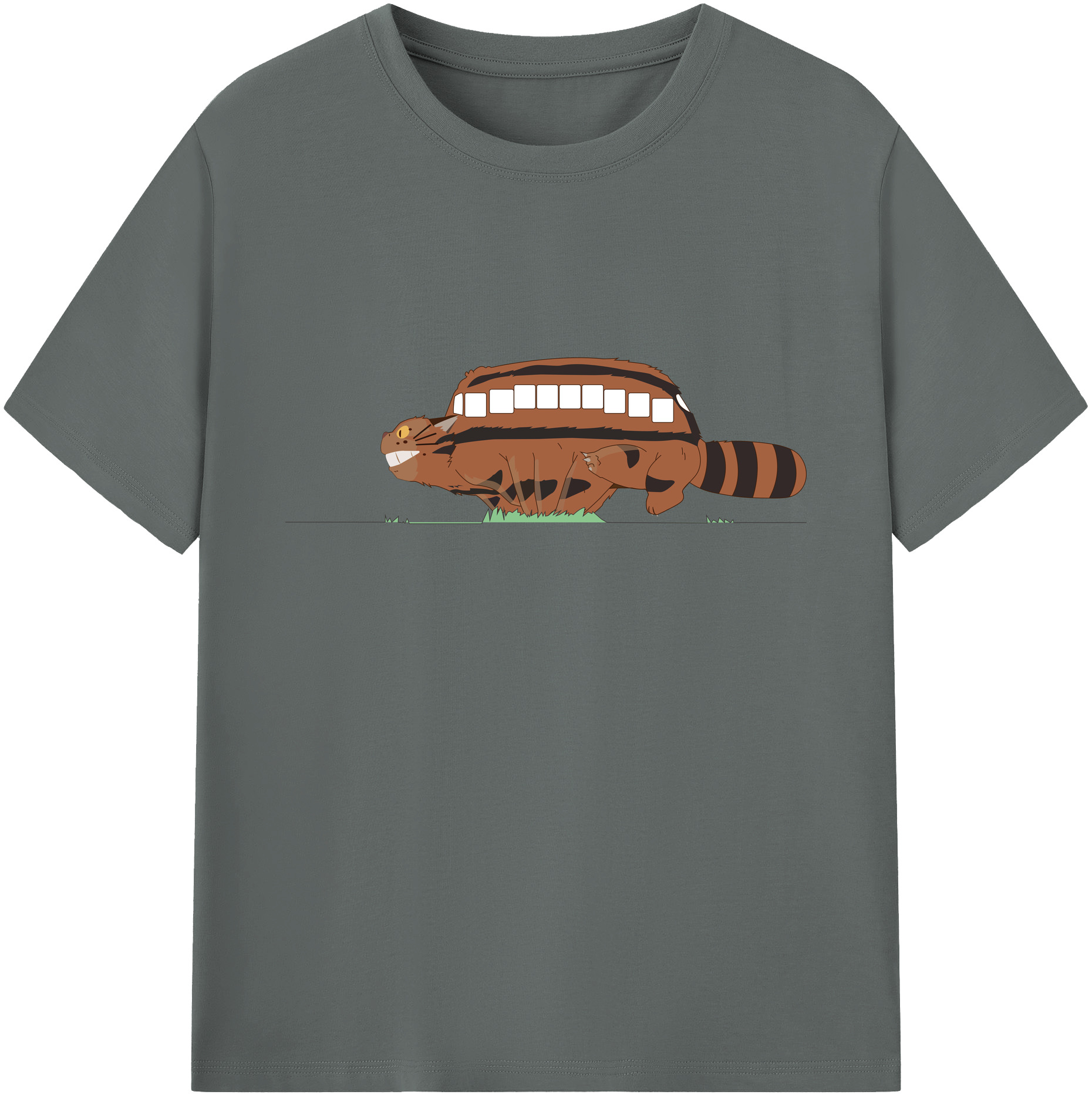 （画像用） となりのトトロ 草壁メイ 草壁サツキ My Neighbor Totoro Satsuki Kusakabe Mei Kusakabe 綿100％ メンズ半袖Tシャツ｜肌触りやわらか＆通気性